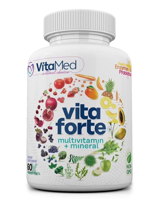 Vita Forte Vegan Multivitamin Bottle