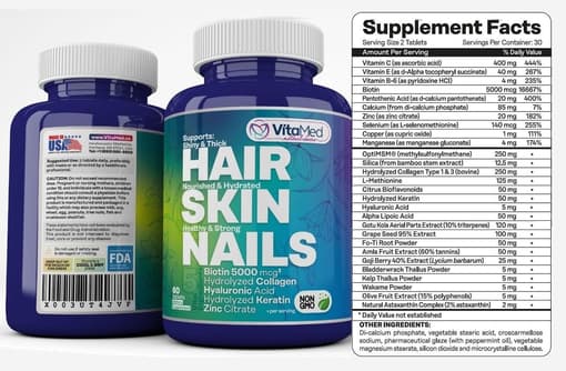 Hair, Skin & Nails - Advanced Nutritional Support - Image 4